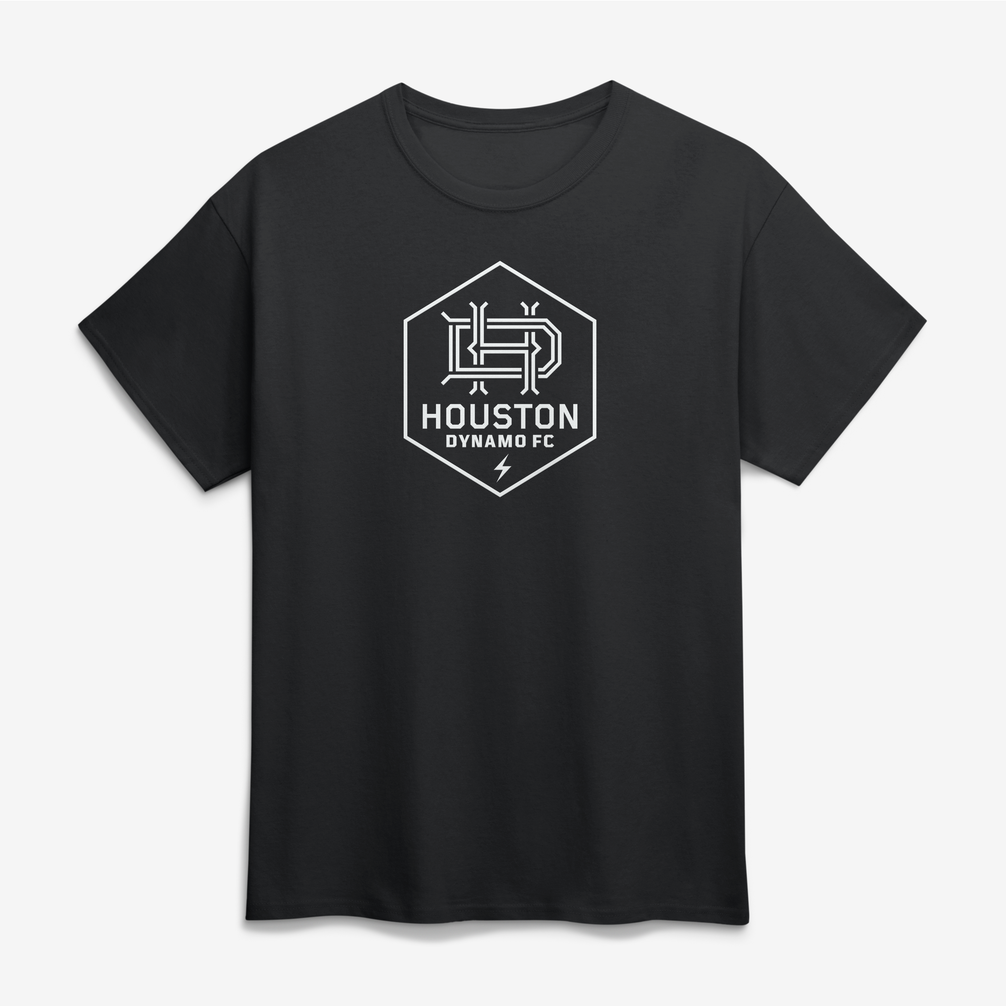 Men's Black Houston Dynamo FC Monotone T-Shirt