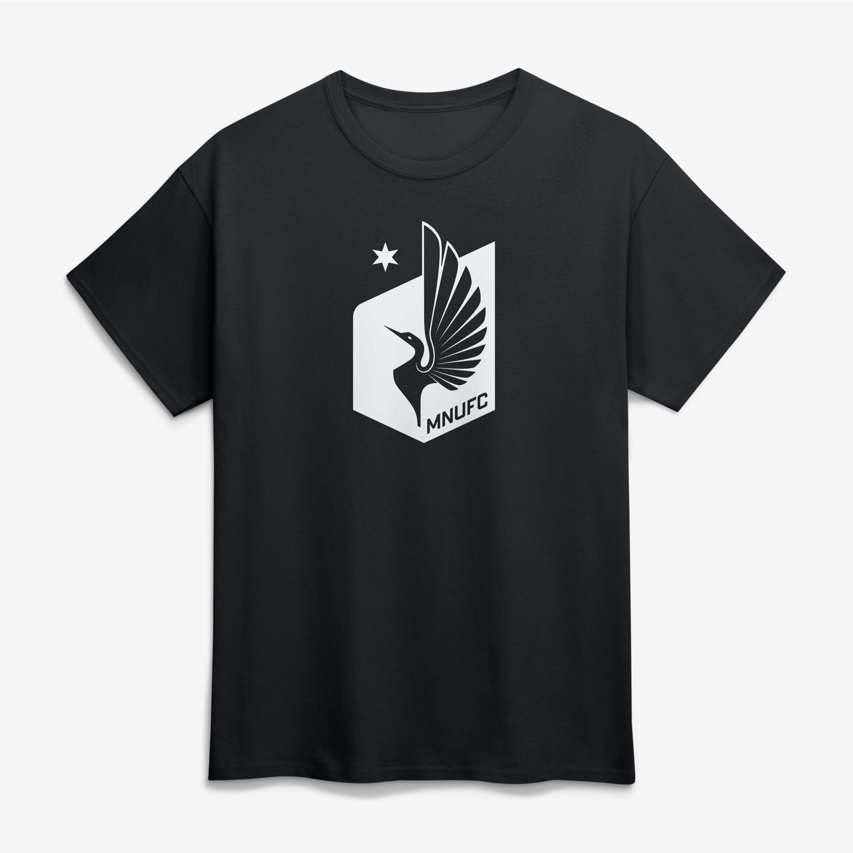 Men's Black Minnesota United FC Monotone T-Shirt