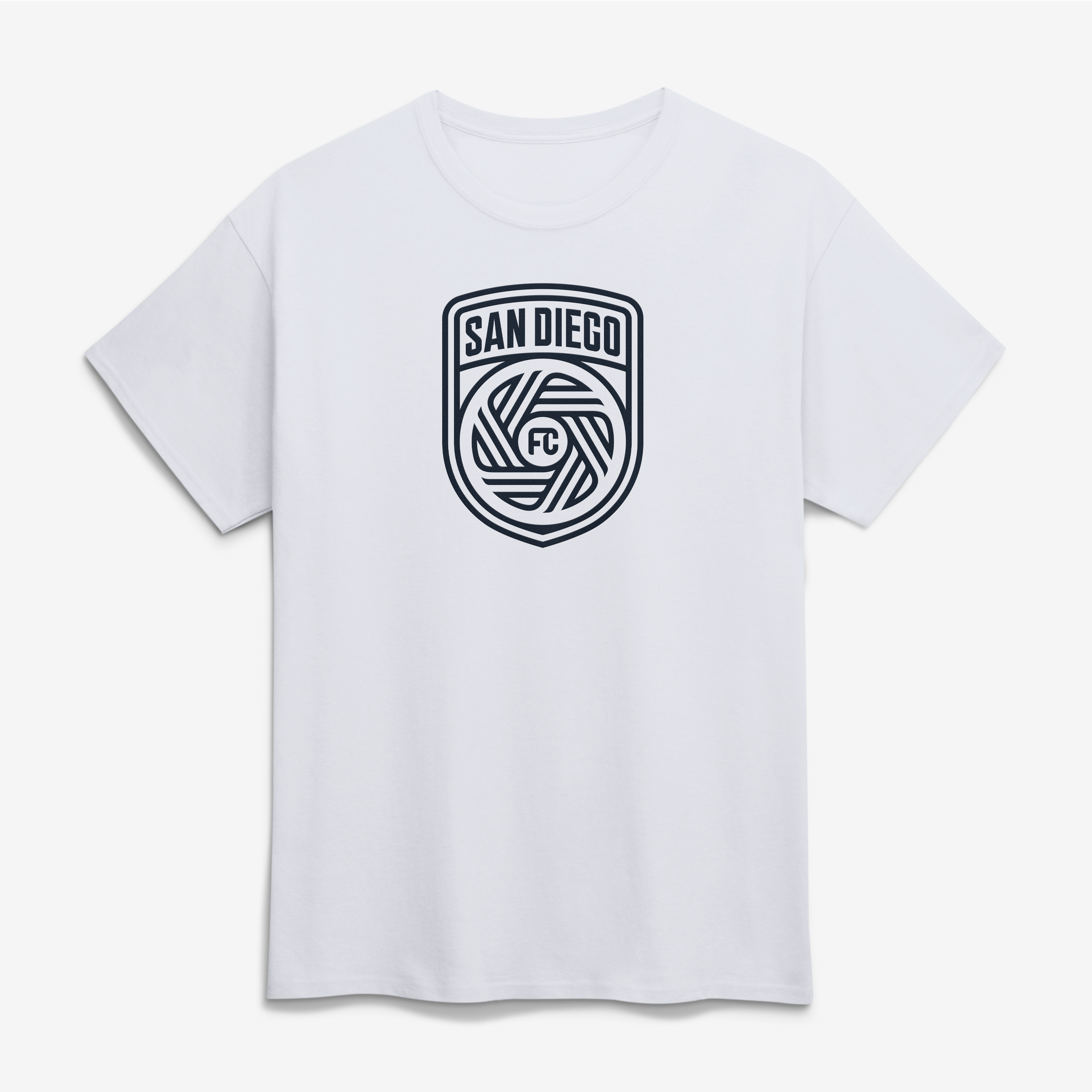 Men's White San Diego FC Monotone T-Shirt