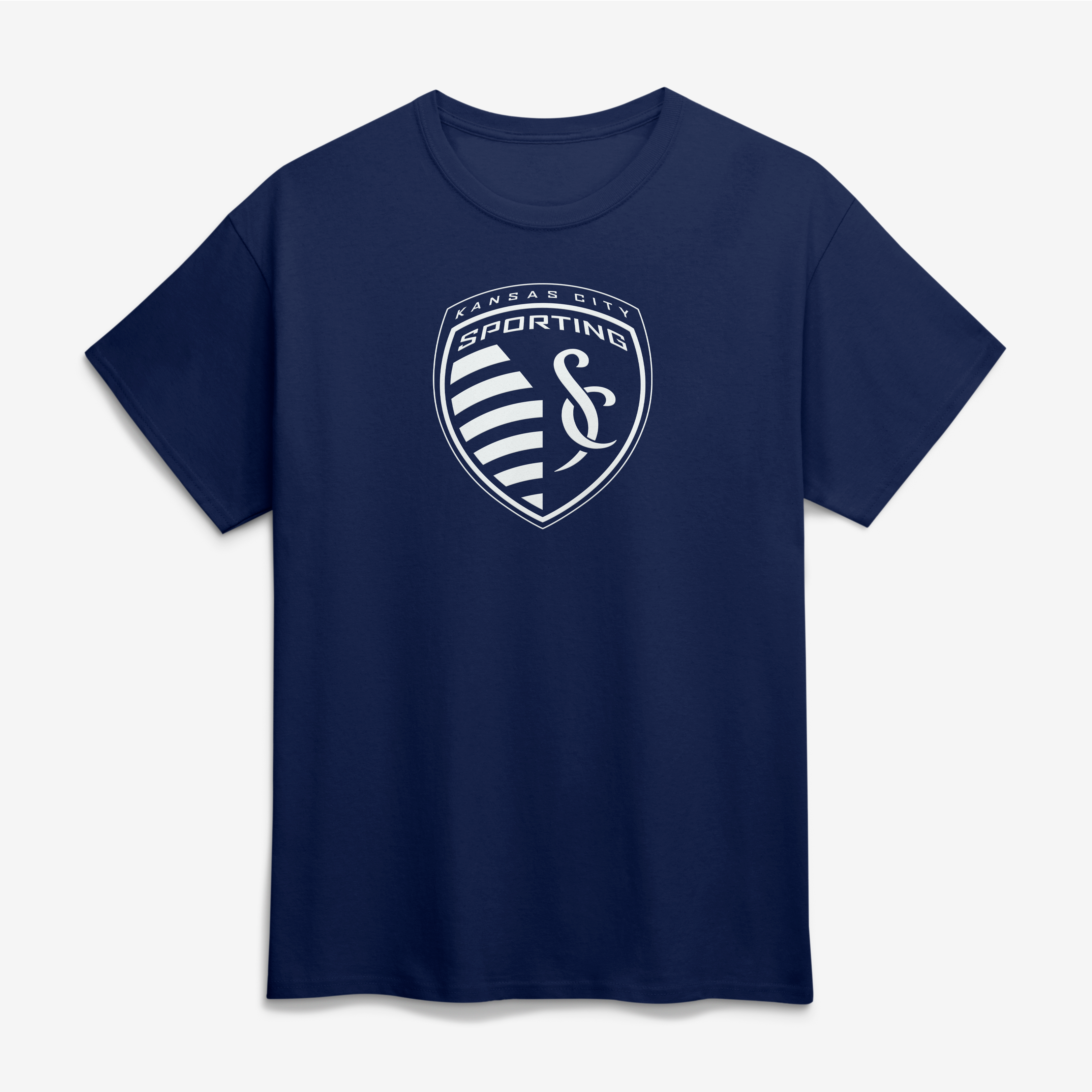 Men's Navy Sporting Kansas City Monotone T-Shirt