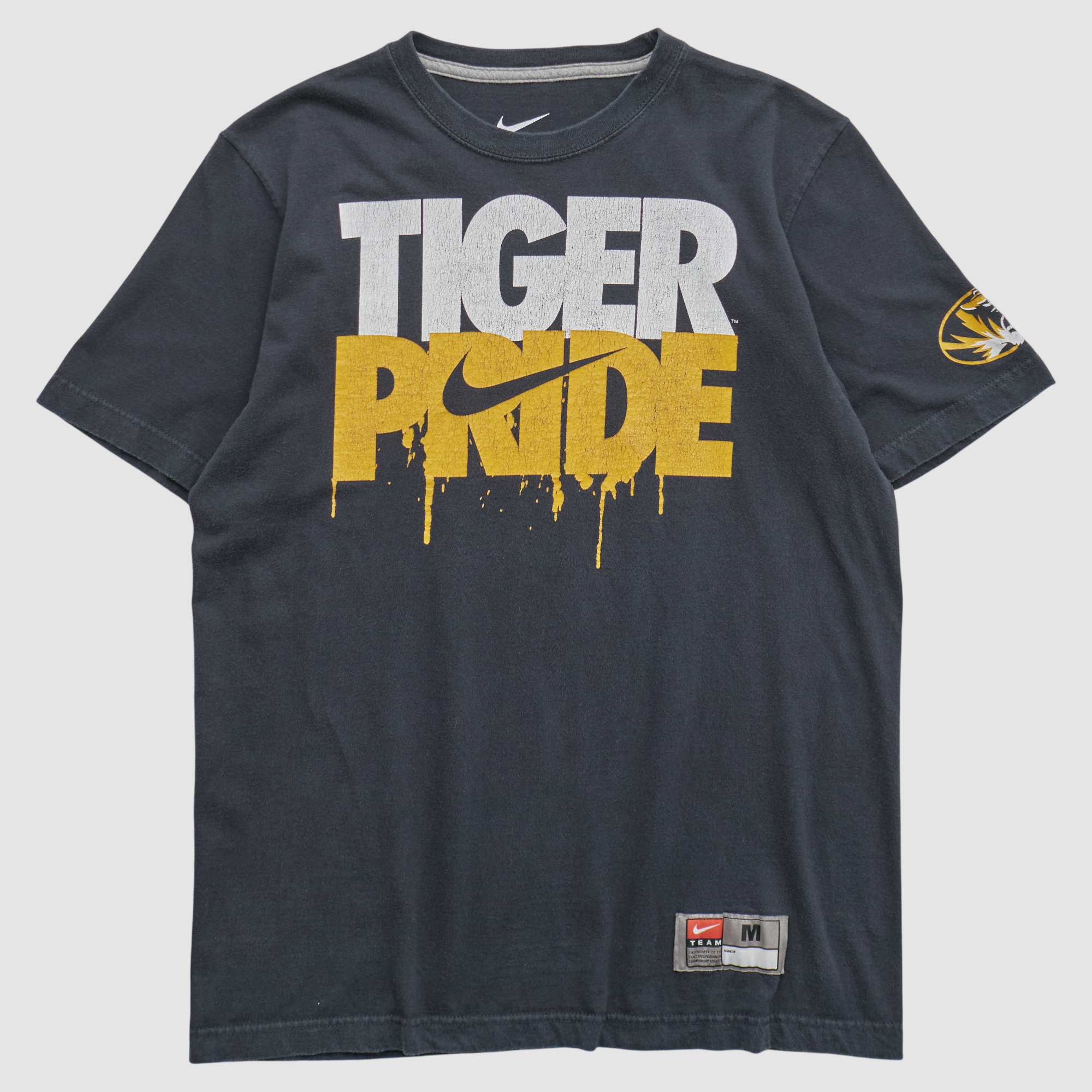 Missouri Tigers Nike 2010s T-shirt - Black - XS by Fanatics Real Vintage