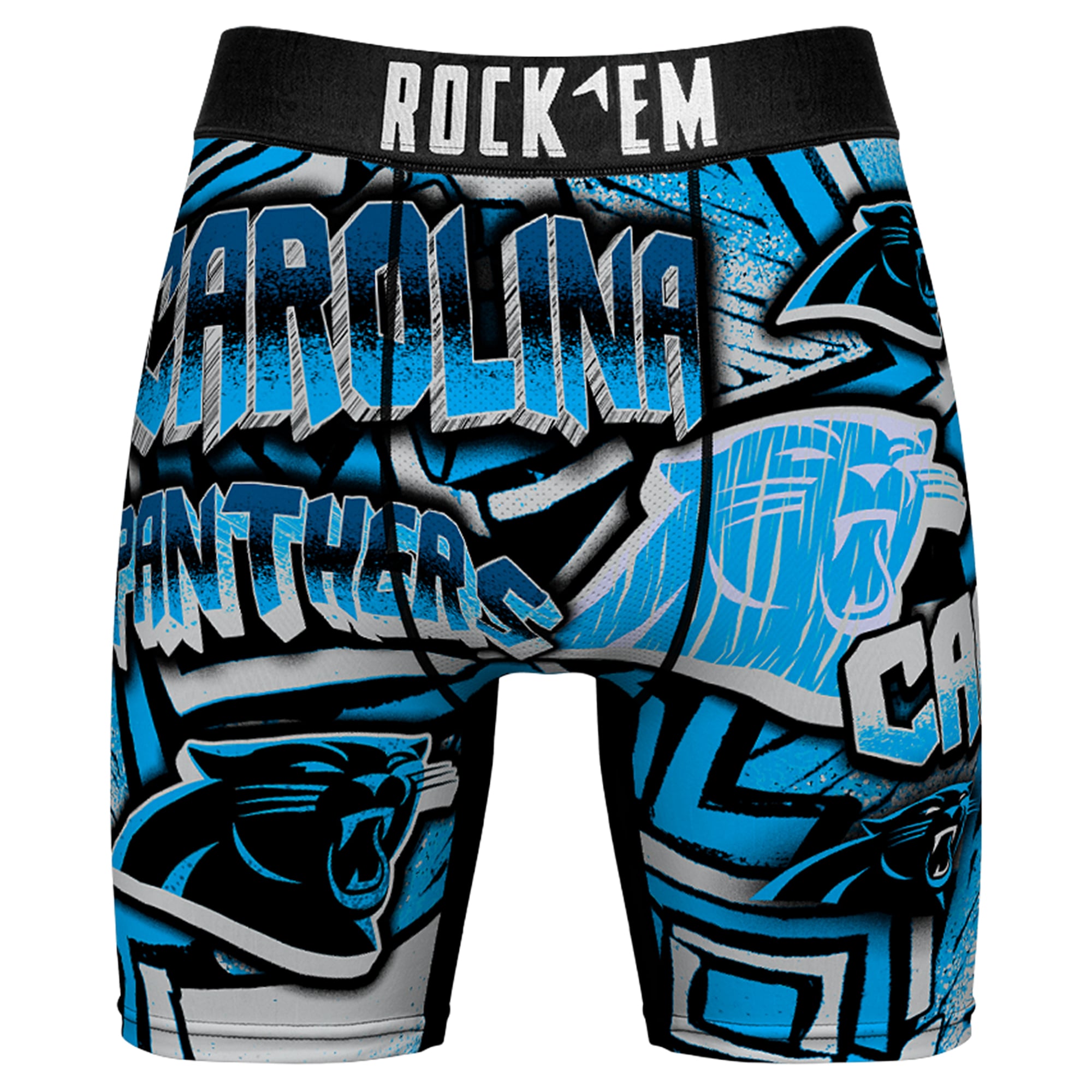 Men’s Rock Em Socks Blue Carolina Panthers Sketched Out Boxer Briefs Men’s Rock Em Socks Blue Carolina Panthers Sketched Out Boxer Briefs