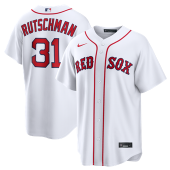 Men's Nike Adley Rutschman White Boston Red Sox Home Replica Jersey