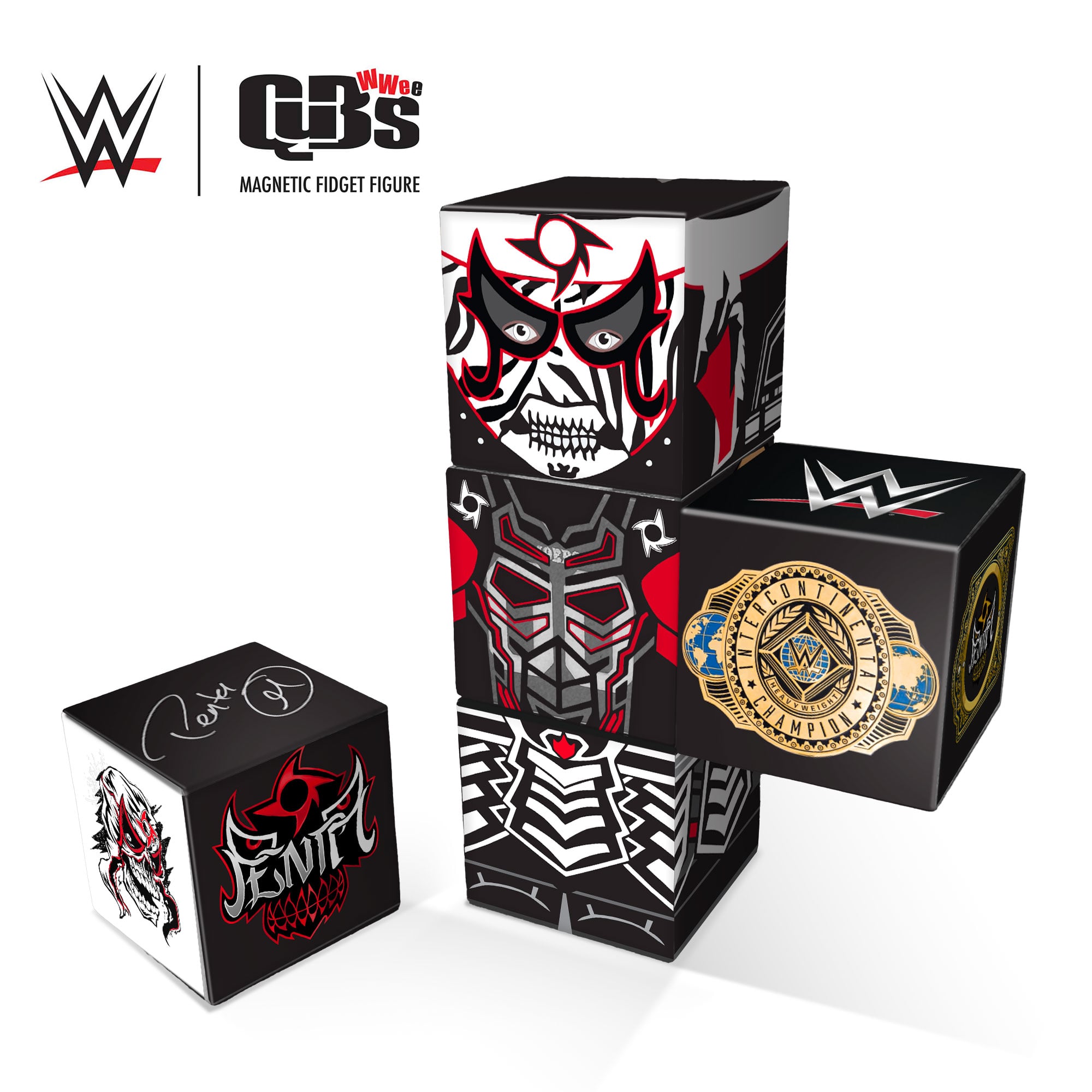 Penta Magnetic QuBee Fidget Figure