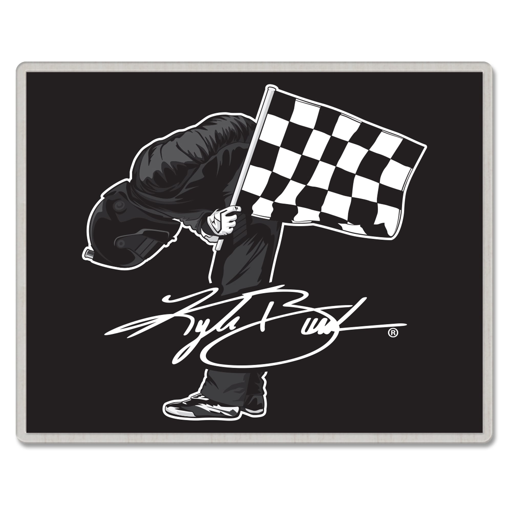WinCraft Kyle Busch Forever Rowdy Collector Pin