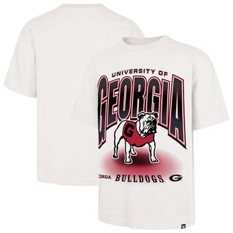 Men's '47  Cream Georgia Bulldogs Team Flex Foundation T-Shirt