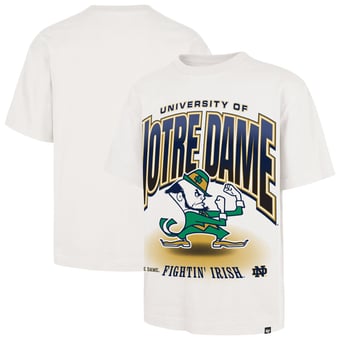 Men's '47  Cream Notre Dame Fighting Irish Team Flex Foundation T-Shirt