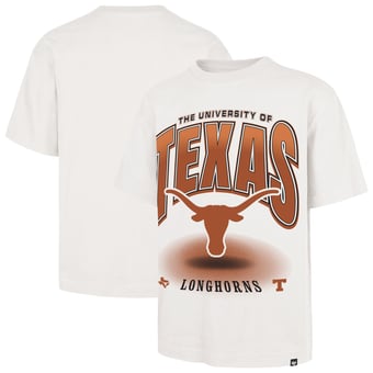 Men's '47  Cream Texas Longhorns Team Flex Foundation T-Shirt