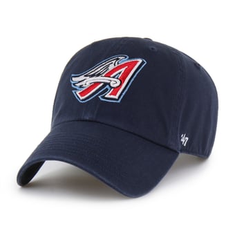 Men's '47 Navy Los Angeles Angels Cooperstown Collection Clean Up Adjustable Hat