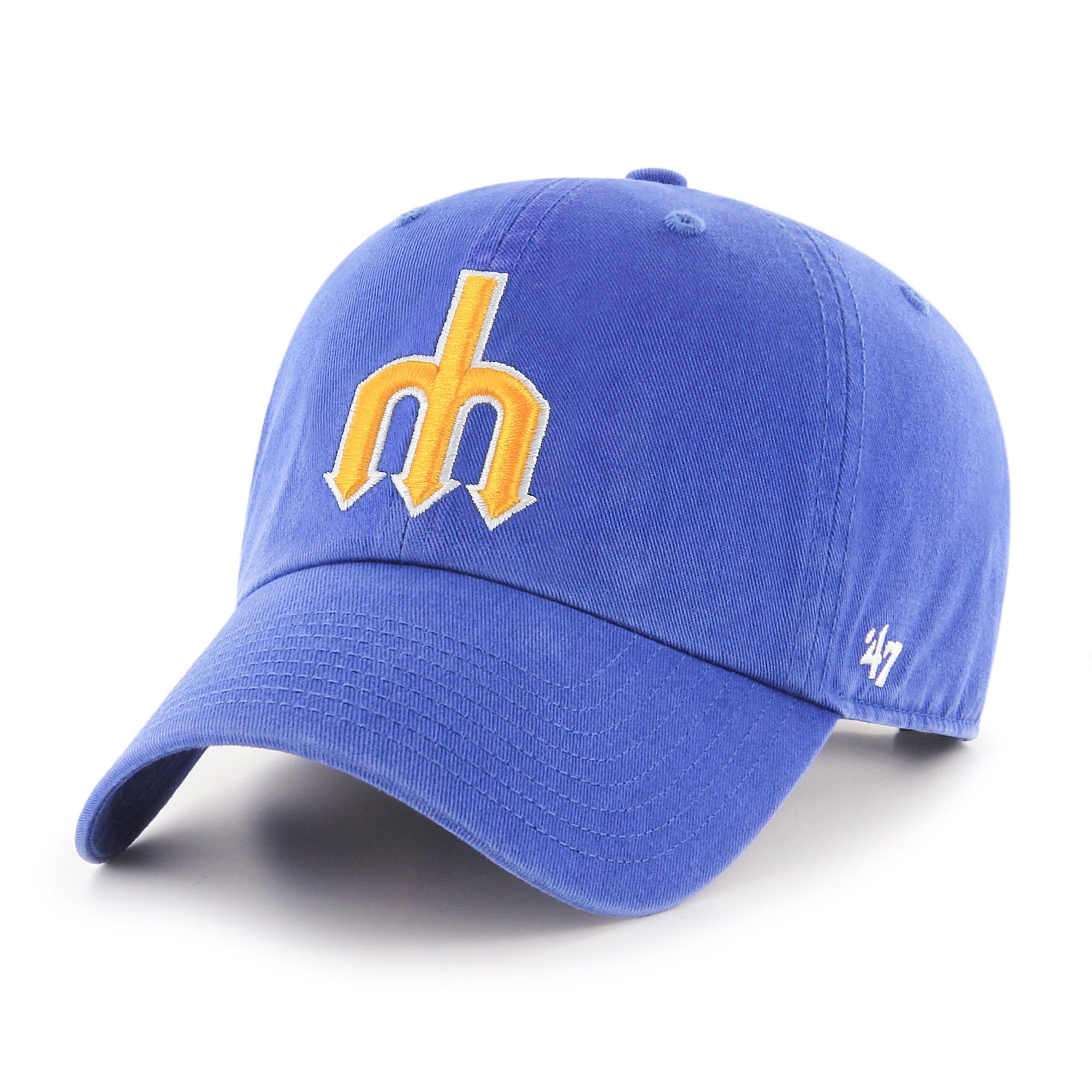 Men's '47 Royal Seattle Mariners Cooperstown Collection Clean Up Adjustable Hat