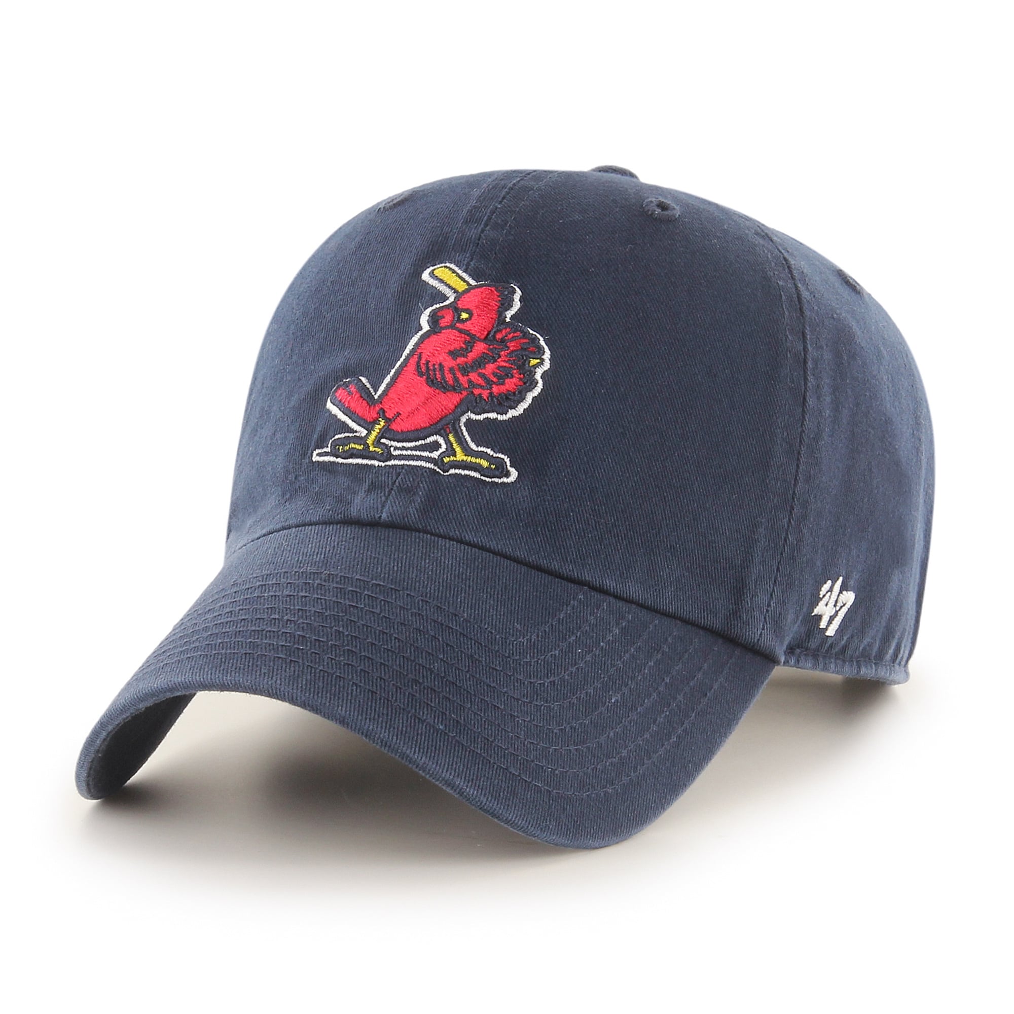 Men's '47 Navy St. Louis Cardinals Cooperstown Collection Clean Up Adjustable Hat