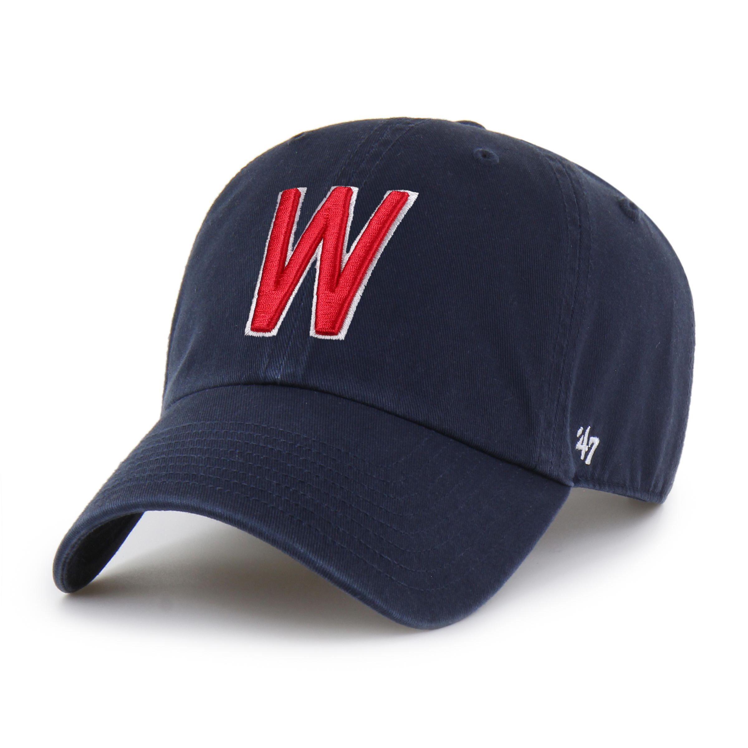 Men's '47 Navy Washington Senators Cooperstown Collection Clean Up Adjustable Hat