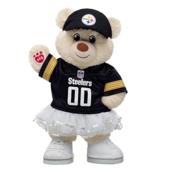 Build-A-Bear  Pittsburgh Steelers Happy Hugs Teddy Bear
