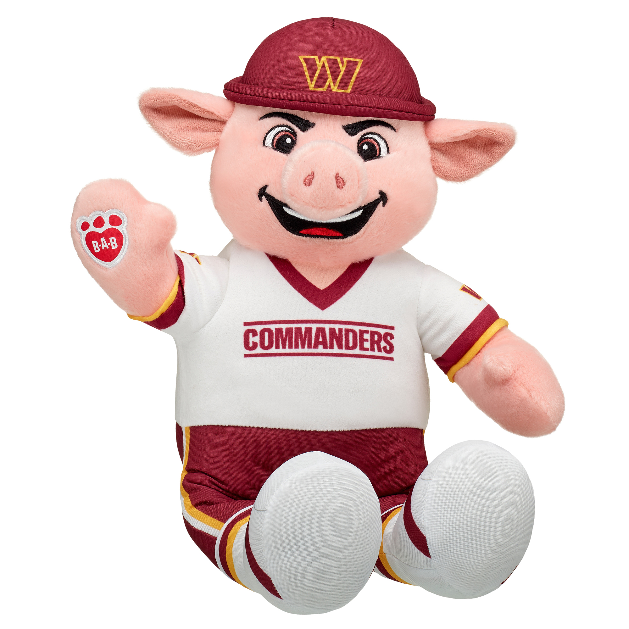 Build-A-Bear Washington Commanders Mascot Plush