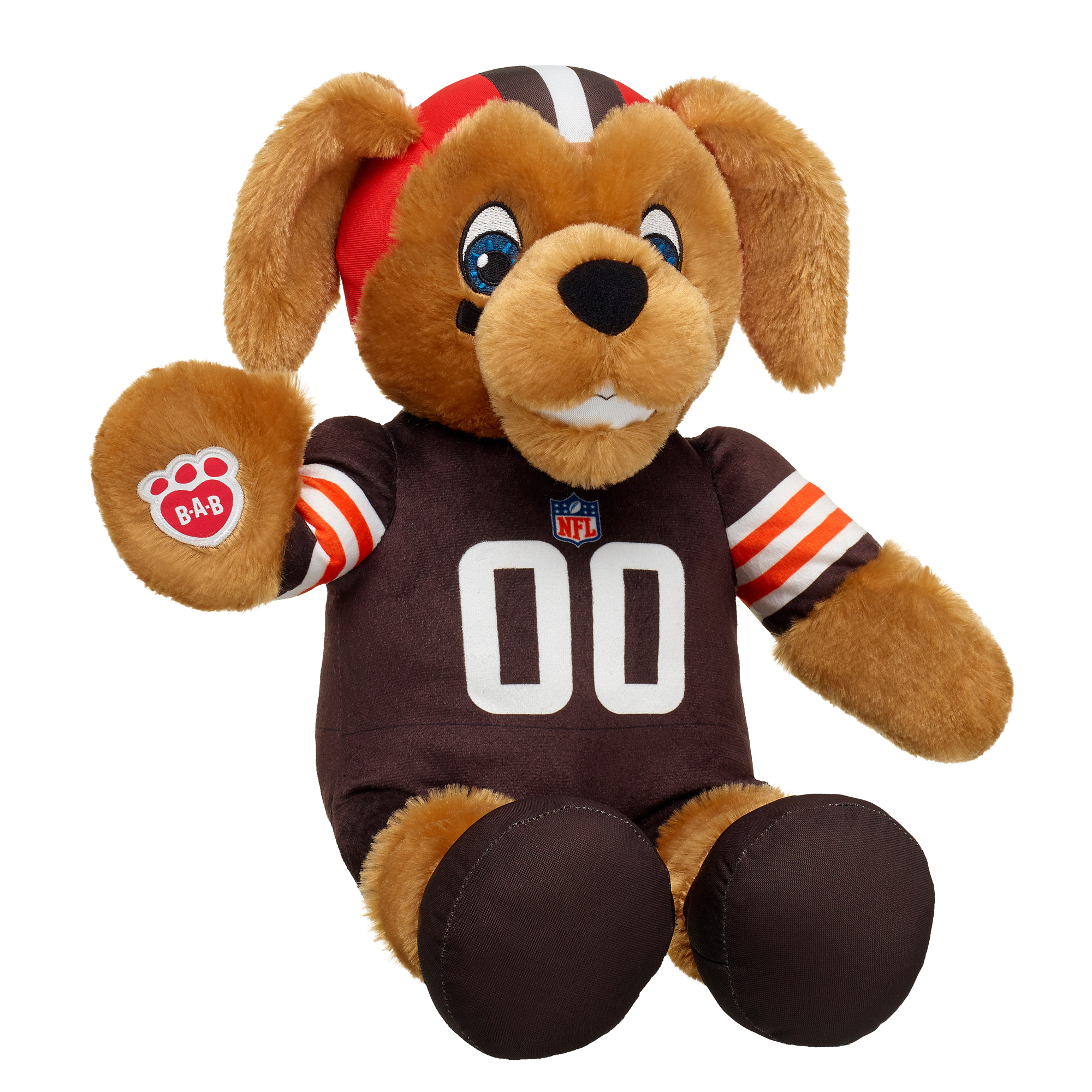 Build-A-Bear Cleveland Browns Mascot Plush