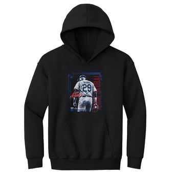 Youth 500 Level Tarik Skubal Black Grunge Hoodie