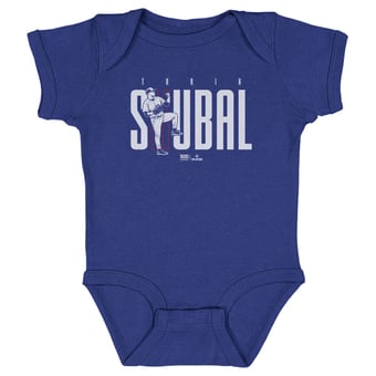 Infant 500 Level Tarik Skubal Royal Silhouette Bodysuit