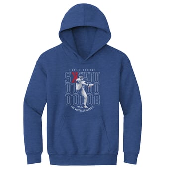 Youth 500 Level Tarik Skubal Heather Royal SKUUUB Hoodie