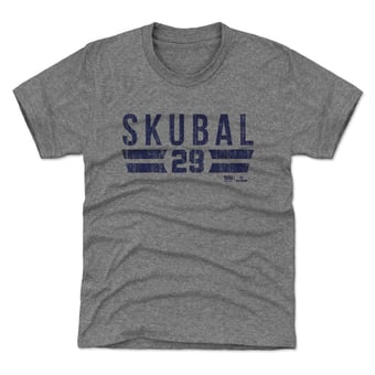 Youth 500 Level Tarik Skubal Gray Font T-Shirt