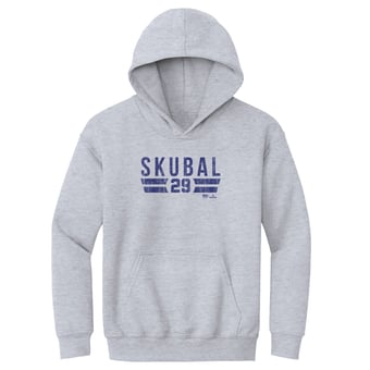Youth 500 Level Tarik Skubal Gray Font Hoodie