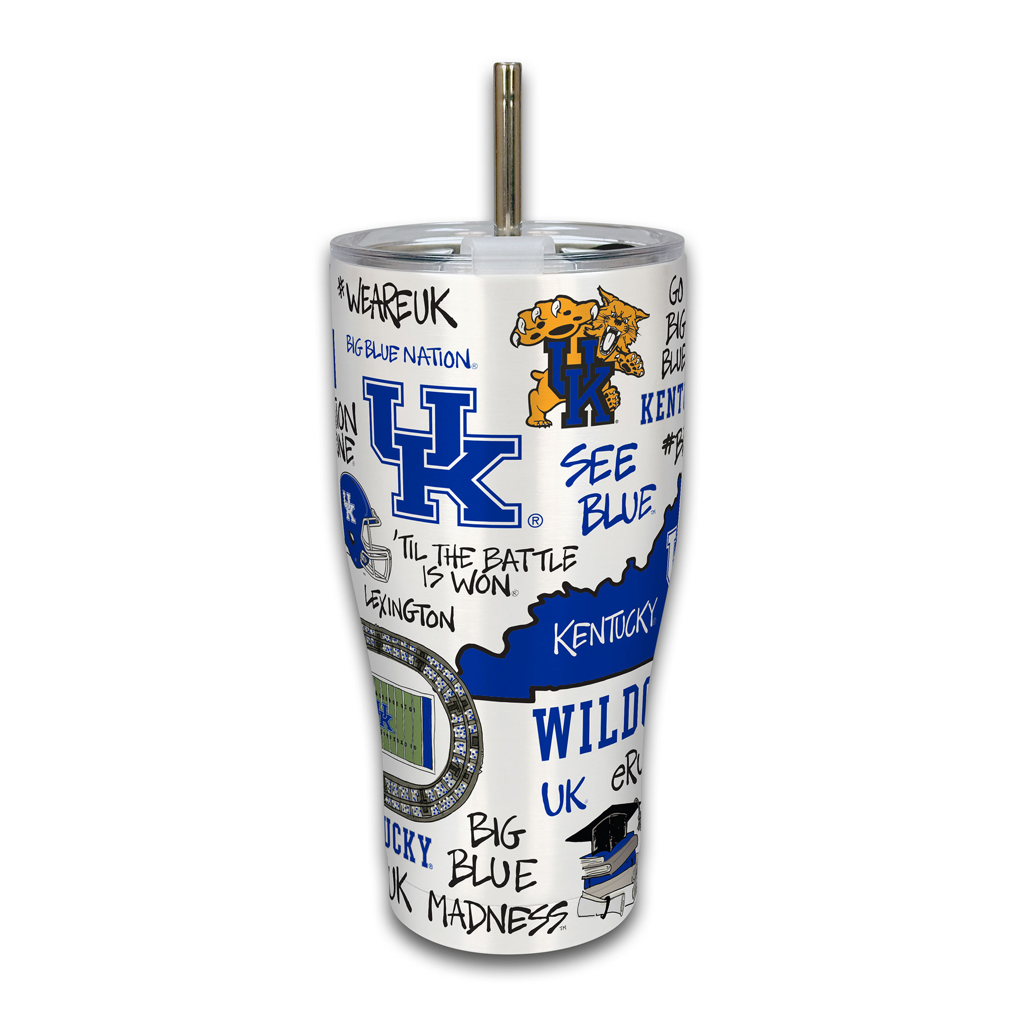 Kentucky Wildcats Stainless Steel 30oz. Icon Tumbler