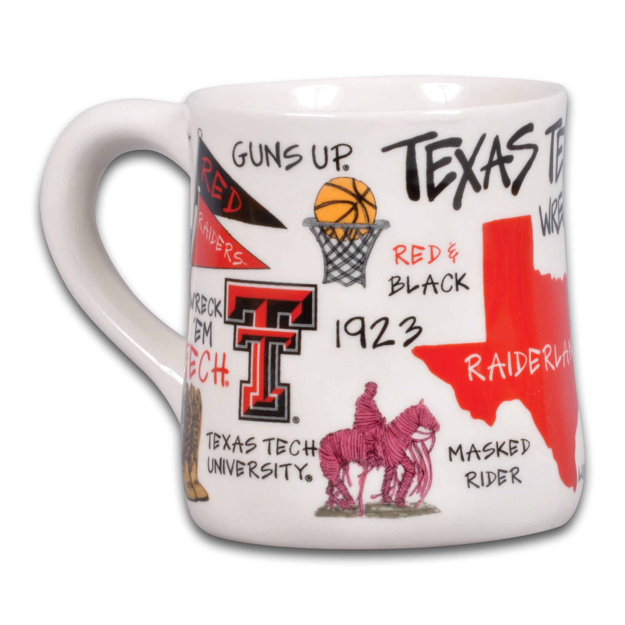 Texas Tech Red Raiders Icon 20oz. Ceramic Icon Mug