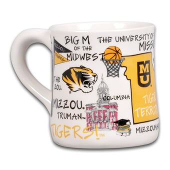 Missouri Tigers Icon 20oz. Ceramic Icon Mug