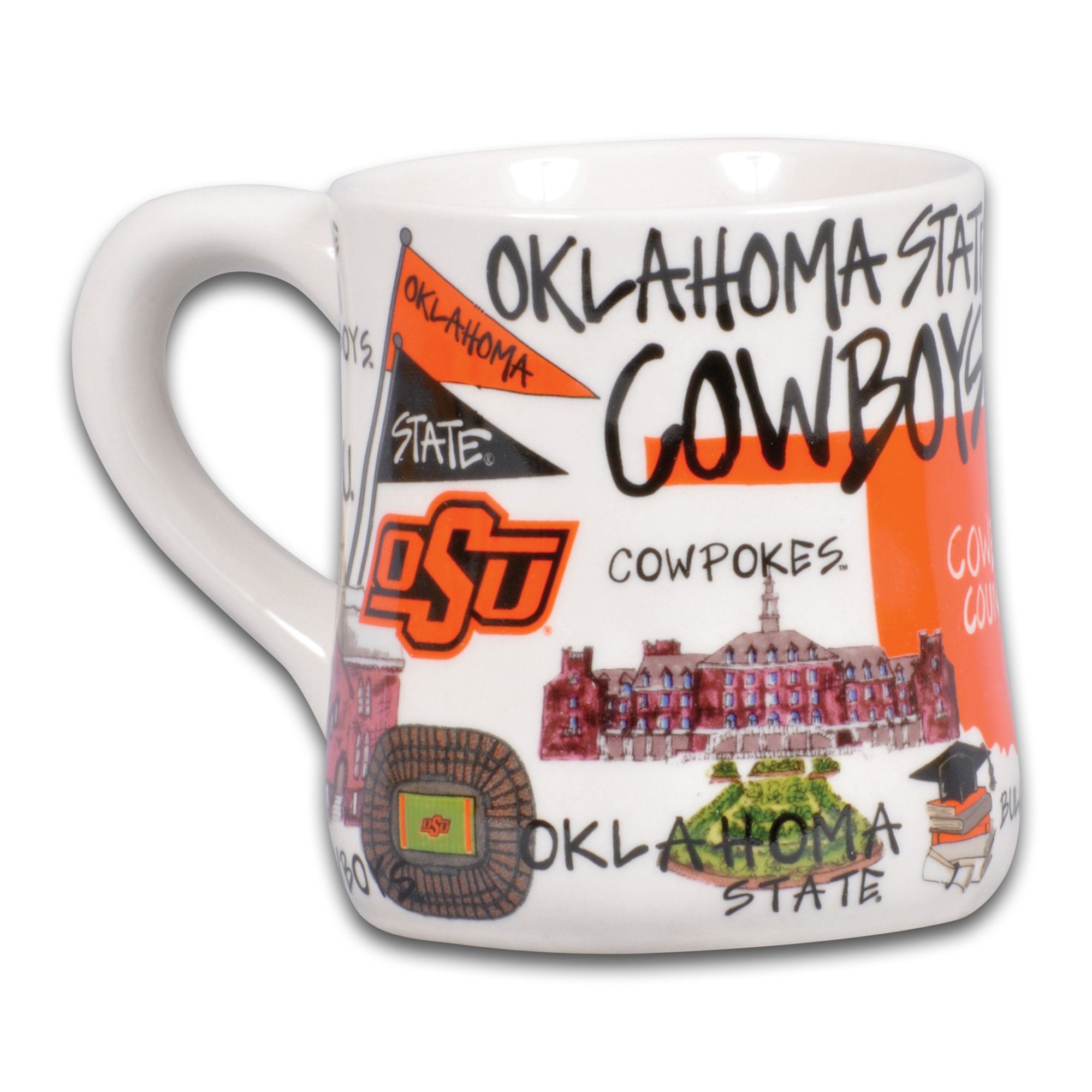 Oklahoma State Cowboys Icon 20oz. Ceramic Icon Mug