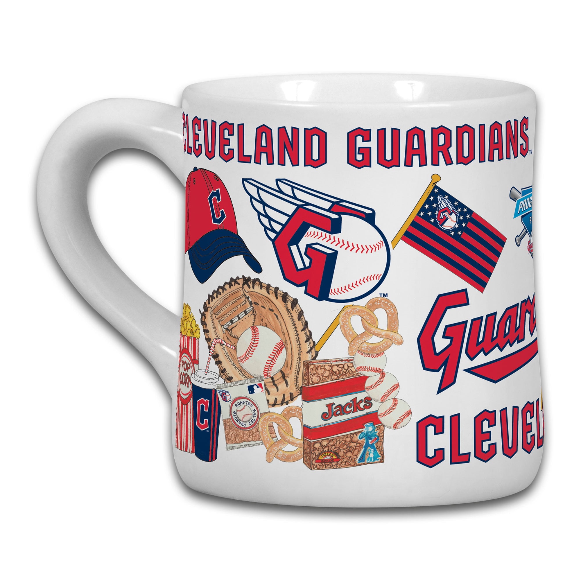 Cleveland Guardians Icon 20oz. Ceramic Icon Mug