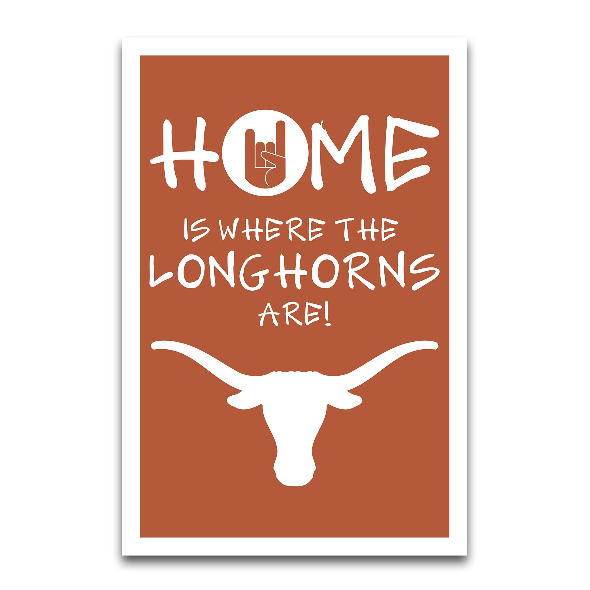 Texas Longhorns Home Is Where 12" x 18" Garden Flag