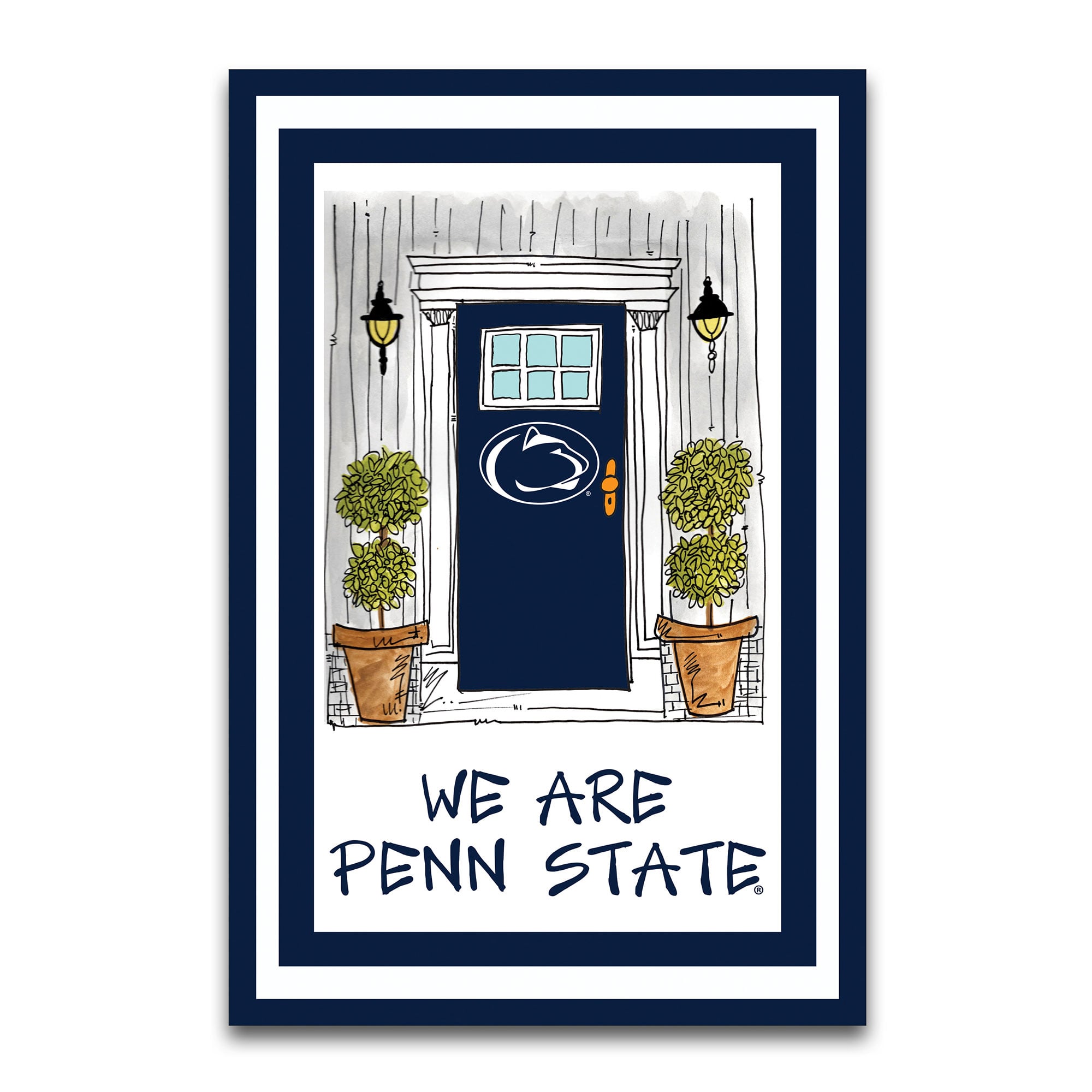Penn State Nittany Lions We Are 12" x 18" Garden Flag