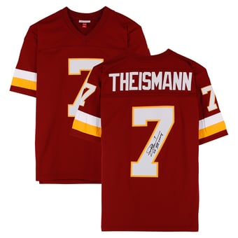 Joe Theismann Washington Commanders Autographed Burgundy Mitchell & Ness 1982 Replica Jersey with "SB XVII Champs" Inscription