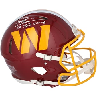 Joe Theismann Washington Commanders Autographed Riddell 2026 Speed Authentic Helmet with "SB XVII Champs" Inscription