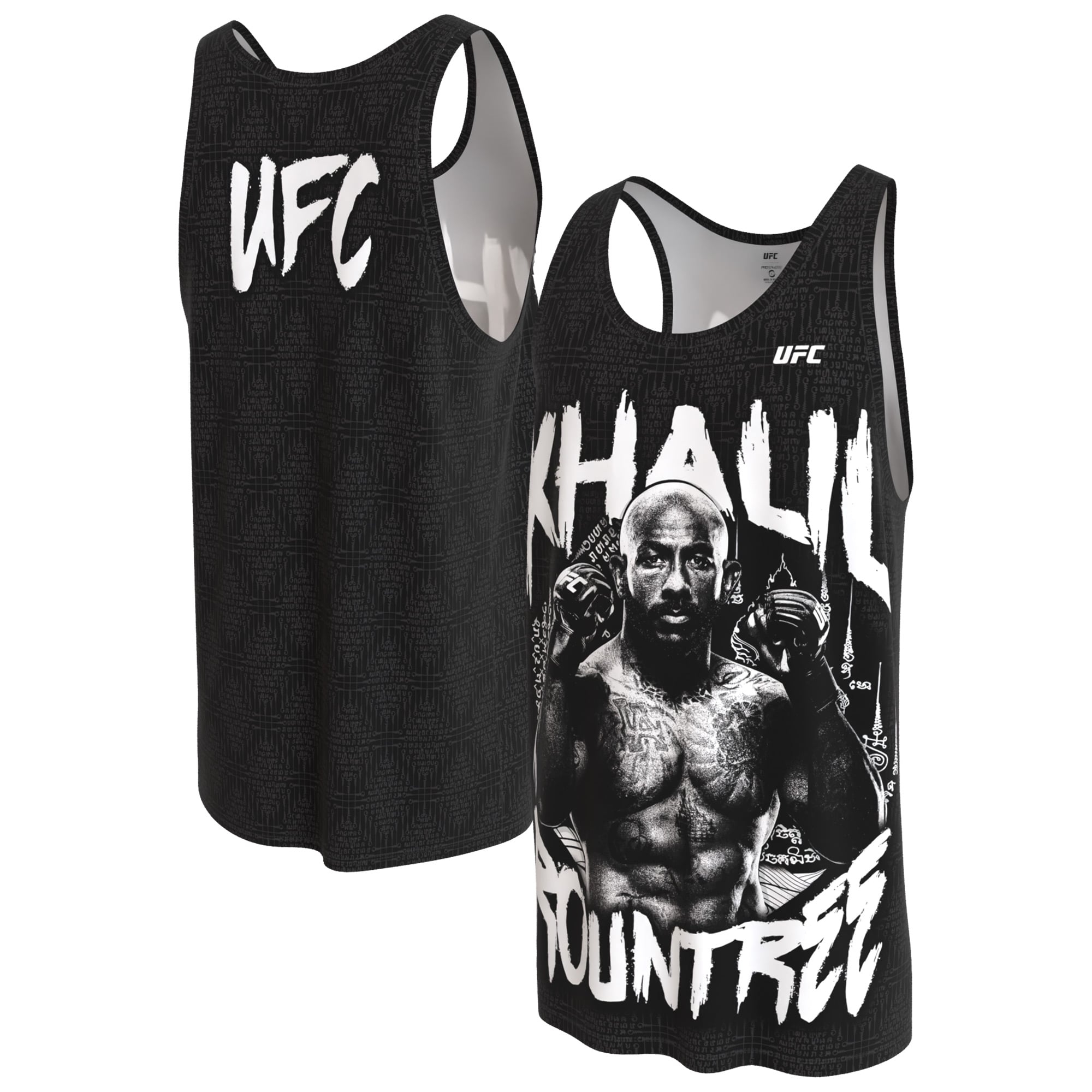 Men's ProSphere Black Khalil Rountree Tank Top