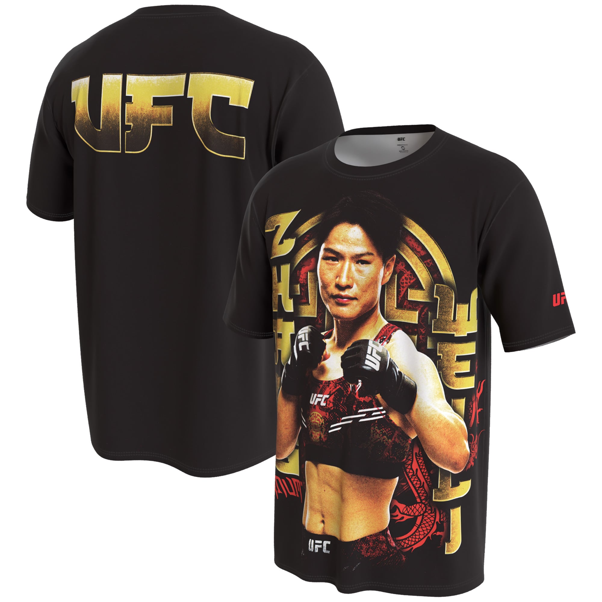 Men's ProSphere Black Zhang Weili T-Shirt