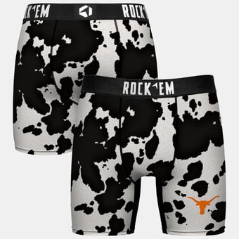 Youth Rock Em  Black Texas Longhorns Localized Boxer Briefs