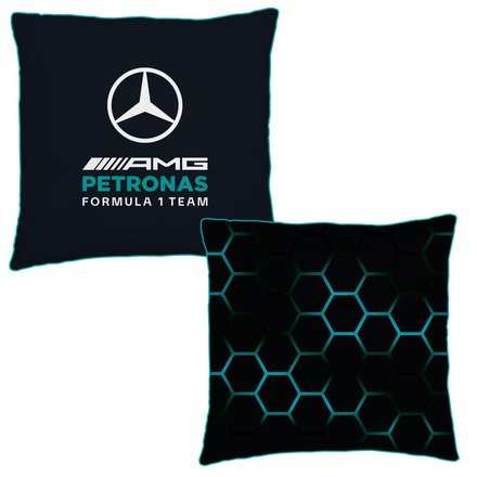 Mercedes-AMG Petronas F1 Team Ridge Square Cushion