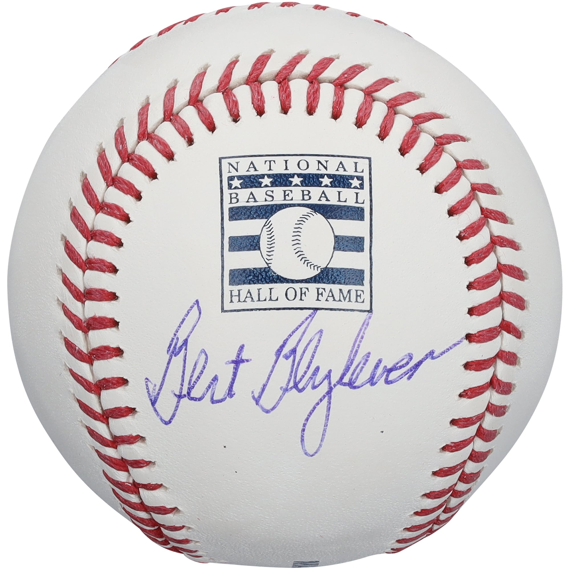 Bert Blyleven Minnesota Twins Autographed Hall of Fame Logo Baseball
