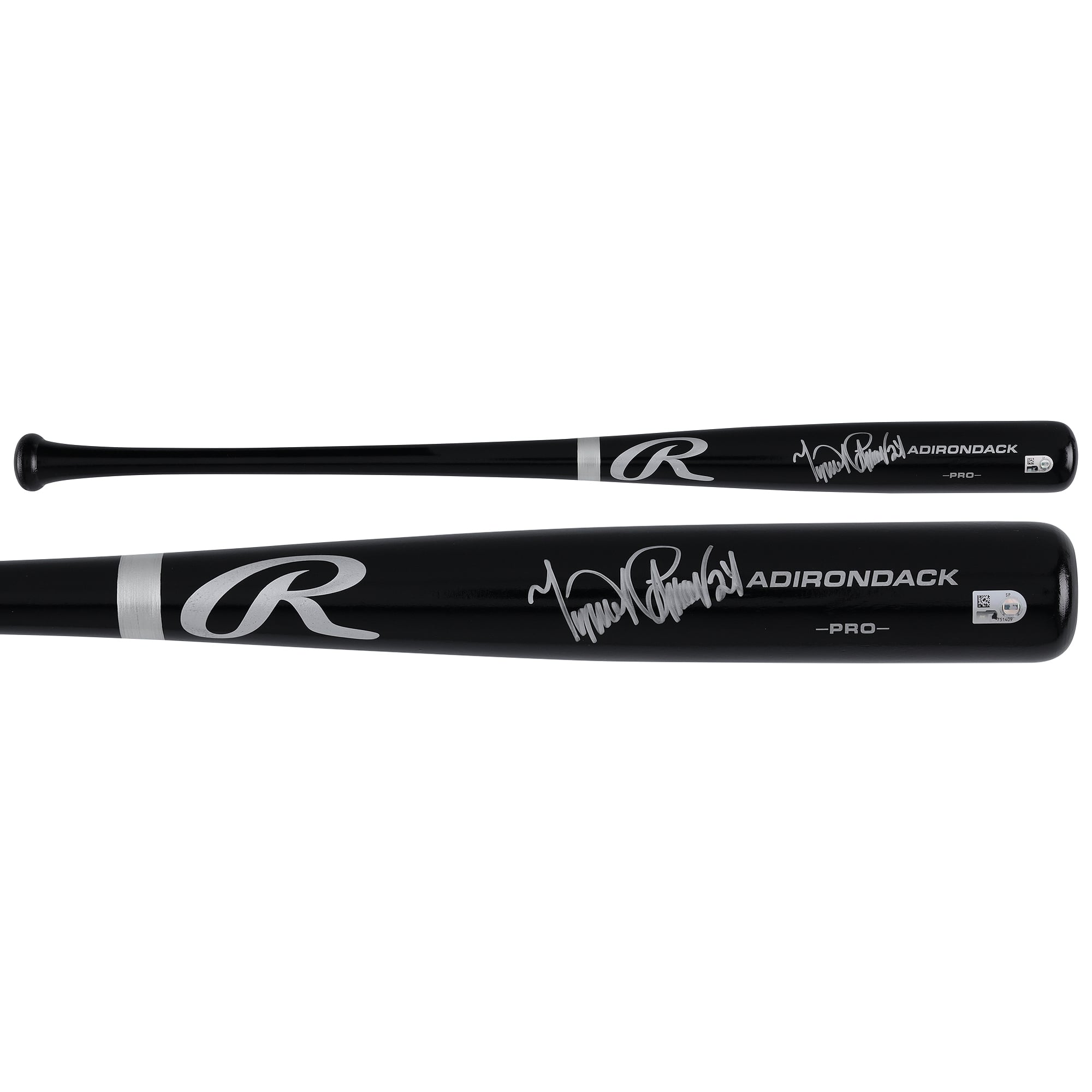 Miguel Cabrera Detroit Tigers Autographed Black Rawlings Pro Bat