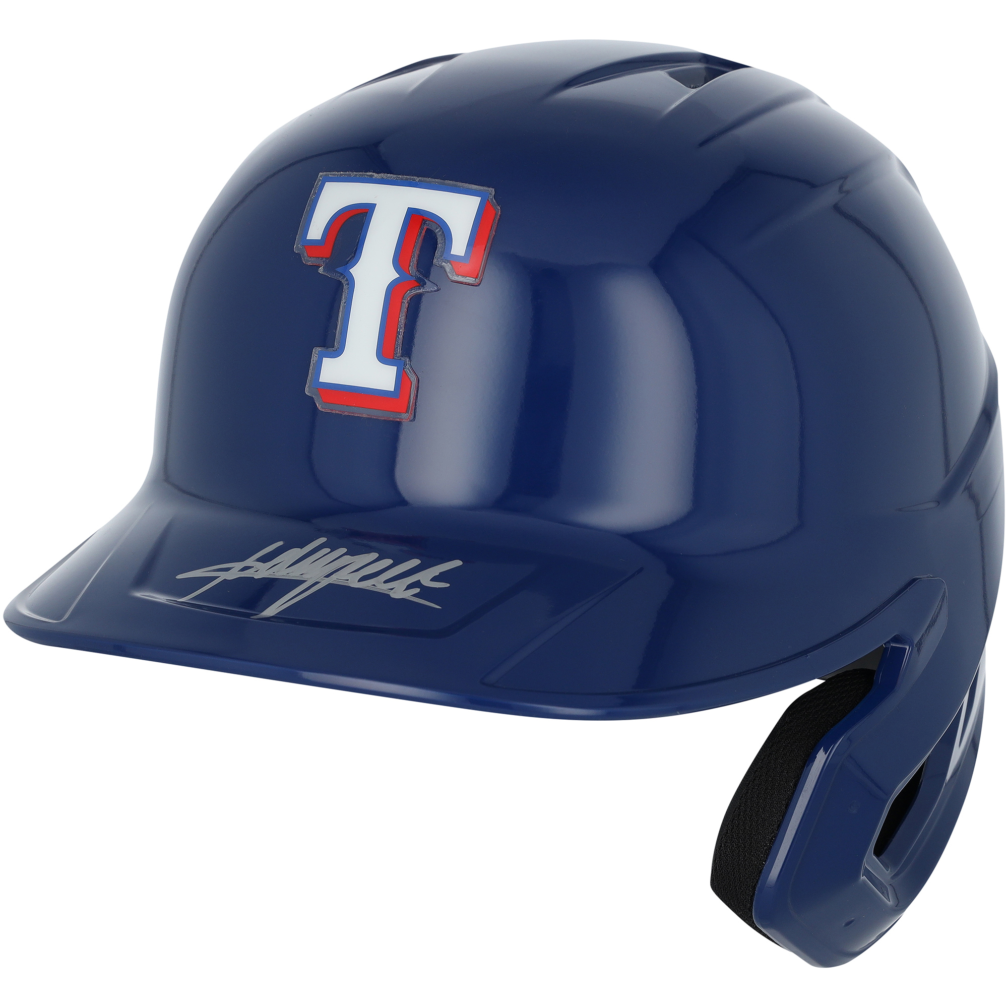 Adrian Beltre Texas Rangers Autographed Rawlings Mach Pro Replica Batting Helmet