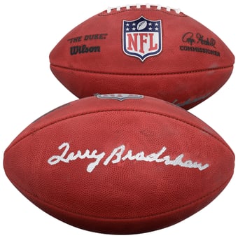 Terry Bradshaw Pittsburgh Steelers Autographed Wilson Duke Full Color Football
