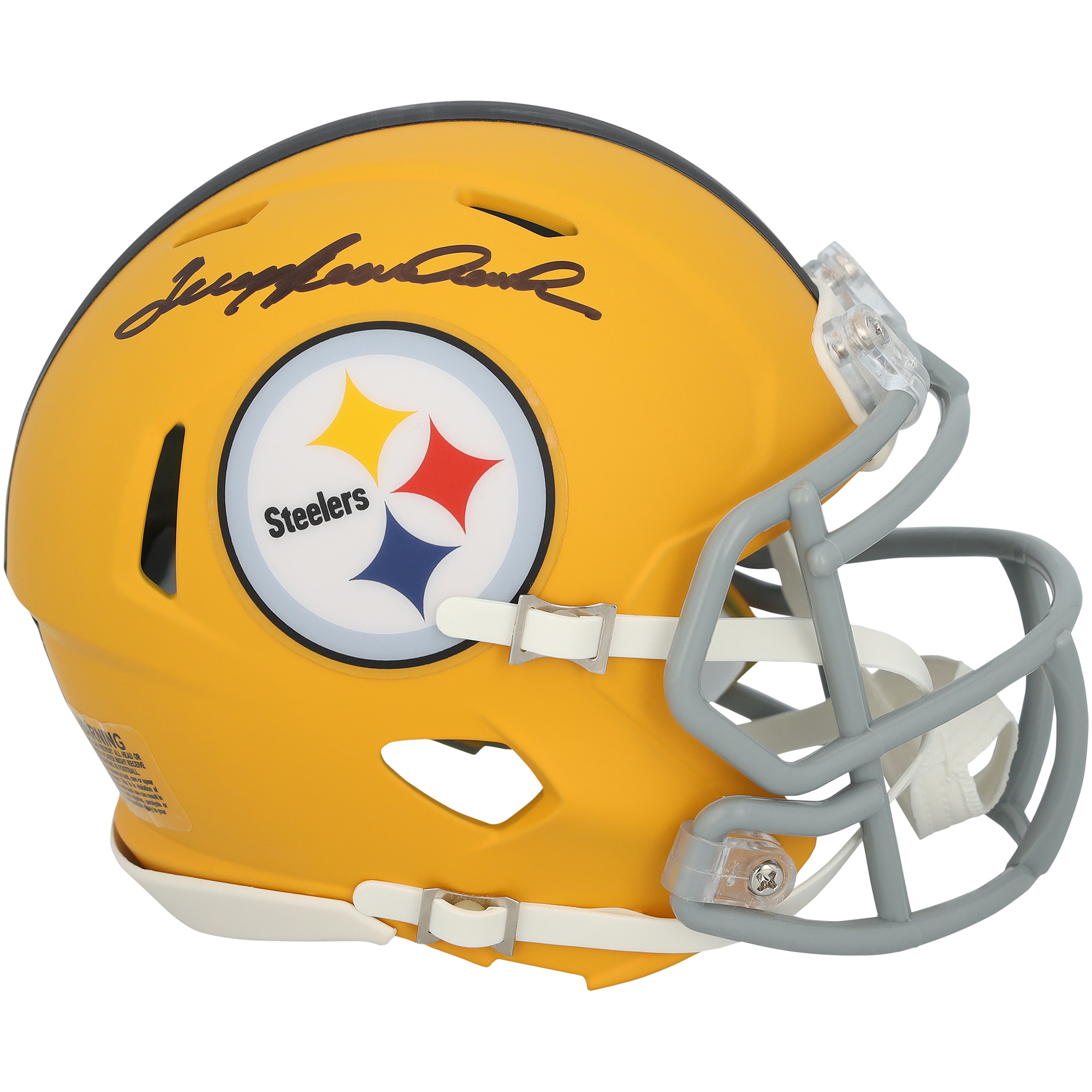 Terry Bradshaw Pittsburgh Steelers Autographed Riddell 2025 Alternate Speed Mini Helmet