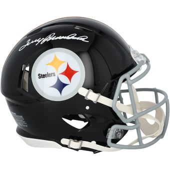 Terry Bradshaw Pittsburgh Steelers Autographed Riddell 1963-1976 Throwback Speed Authentic Helmet