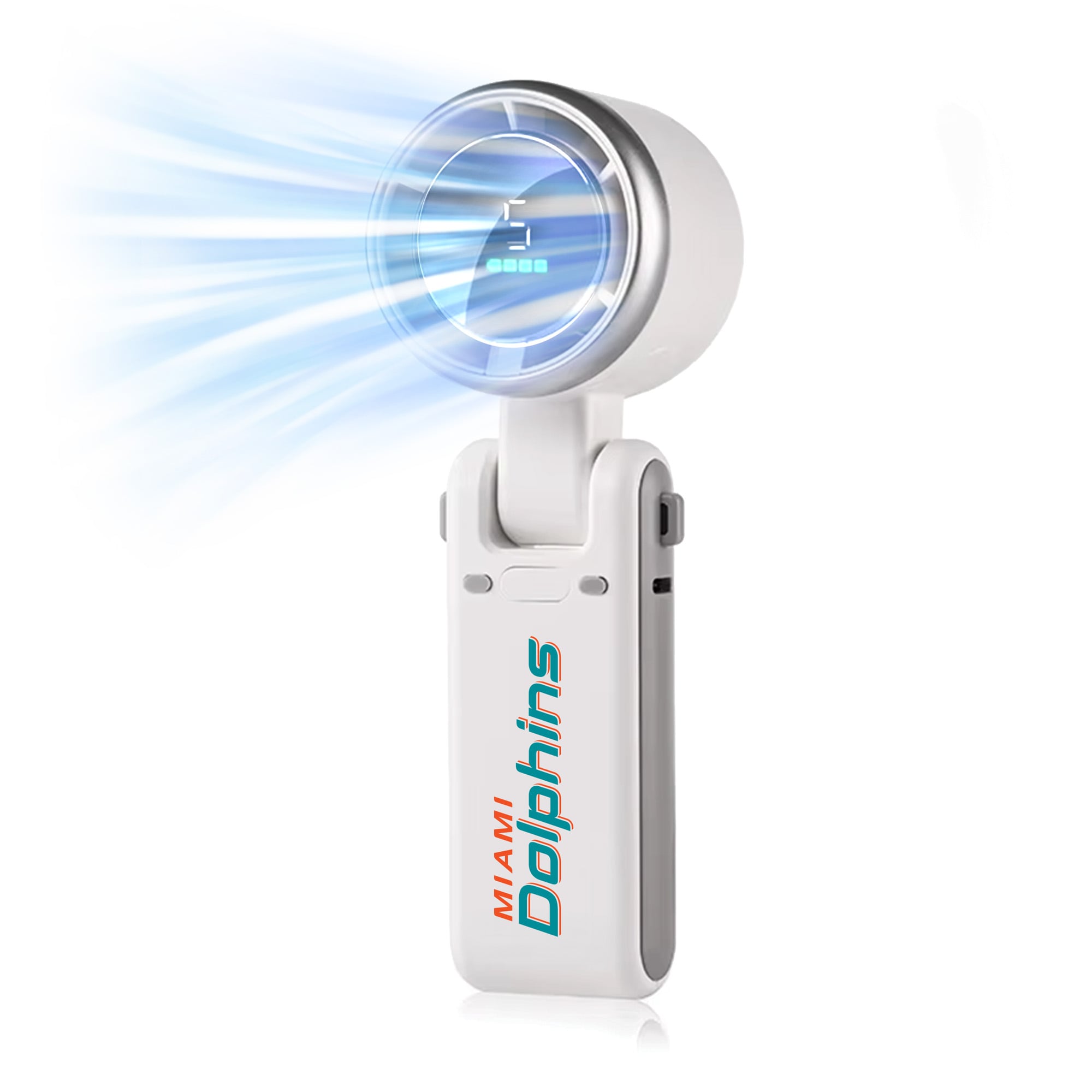 ActionHeat Miami Dolphins AlphaCool Rechargeable Handheld Fan ActionHeat Miami Dolphins AlphaCool Rechargeable Handheld Fan