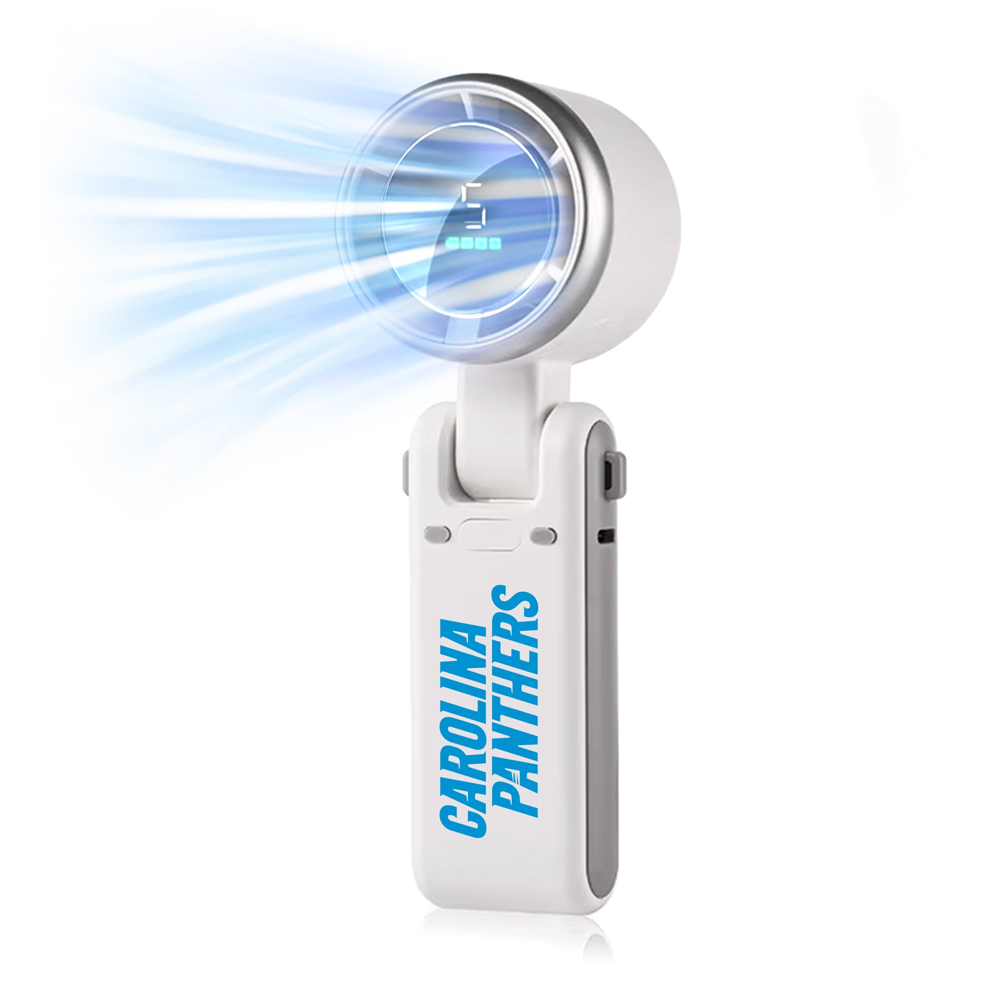 ActionHeat Carolina Panthers AlphaCool Rechargeable Handheld Fan ActionHeat Carolina Panthers AlphaCool Rechargeable Handheld Fan