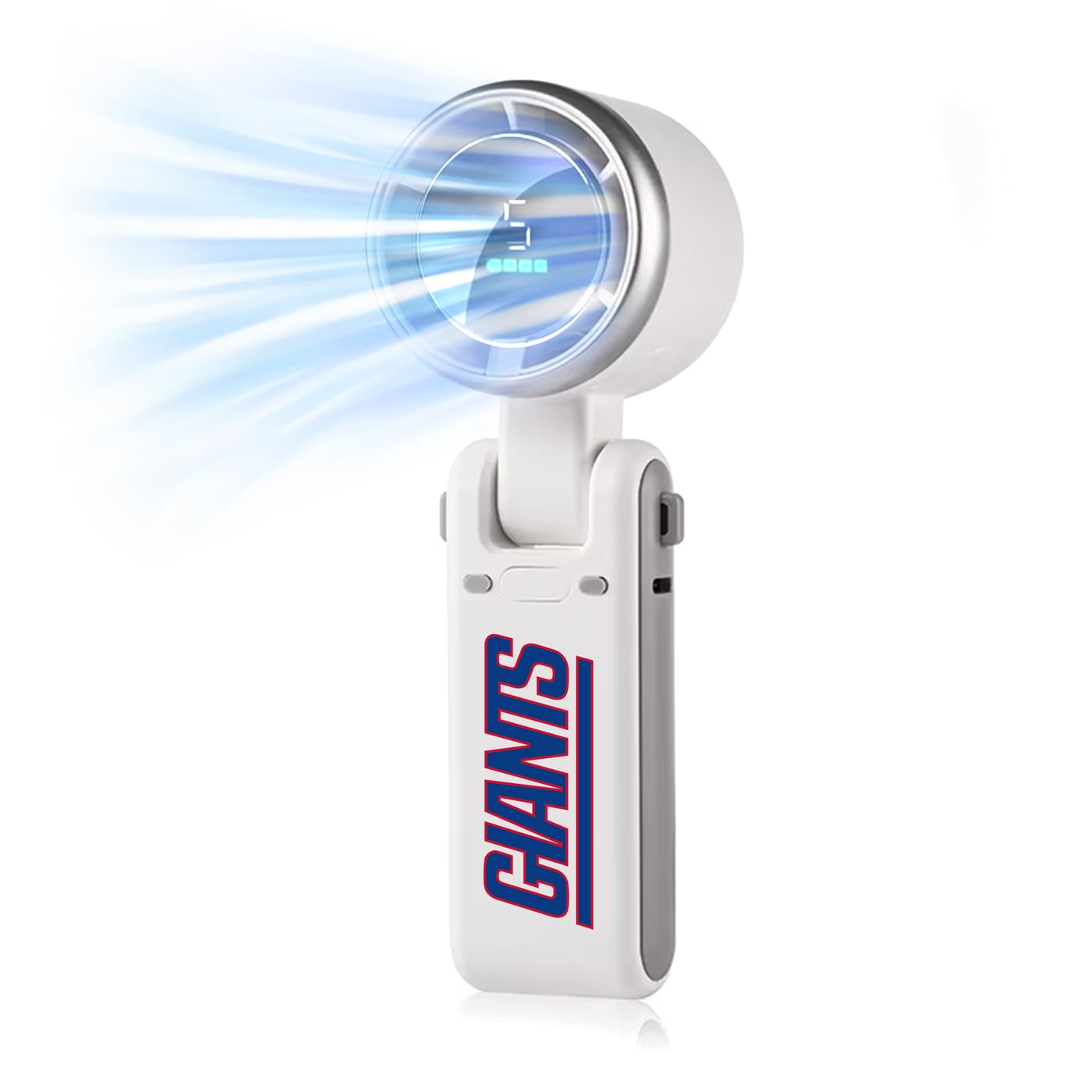 ActionHeat New York Giants AlphaCool Rechargeable Handheld Fan ActionHeat New York Giants AlphaCool Rechargeable Handheld Fan