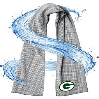 ActionHeat Green Bay Packers AlphaCool Mesh Instant Cooling Towel