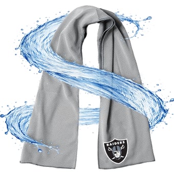 ActionHeat Las Vegas Raiders AlphaCool Mesh Instant Cooling Towel