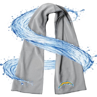 ActionHeat Los Angeles Chargers AlphaCool Mesh Instant Cooling Towel