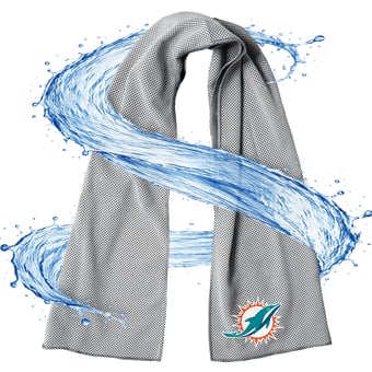 ActionHeat Miami Dolphins AlphaCool Mesh Instant Cooling Towel